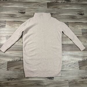 Hatch Maternity The Kendall Sweater Dress in Oat Melange Wool Blend Size 4 XL